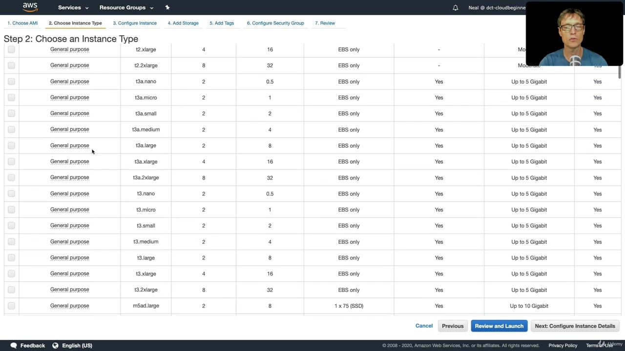 047 Launching an Amazon EC2 InstanceUdemyIran Com