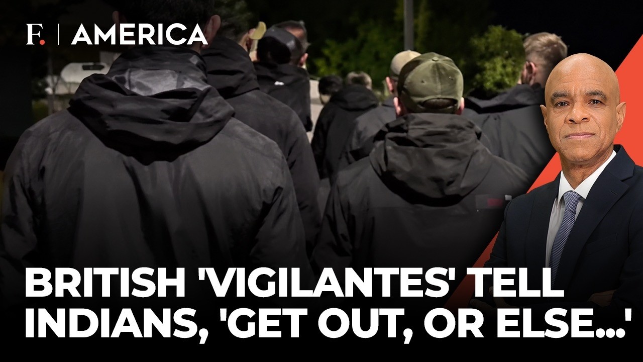 'Do Not Come Here Again': Masked UK Vigilantes Threaten Indian Students in Park | Firstpost America thumbnail