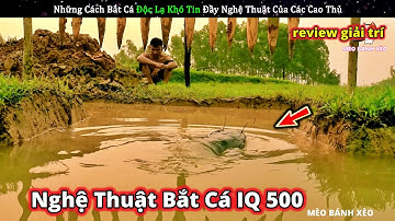 Cách bắt cá độc lạ đầy hiệu quả đến khó tin của các cao thủ || Review Giải Trí