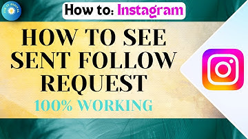 How To See Sent Follow Request On Instagram — 2025 Step By Step