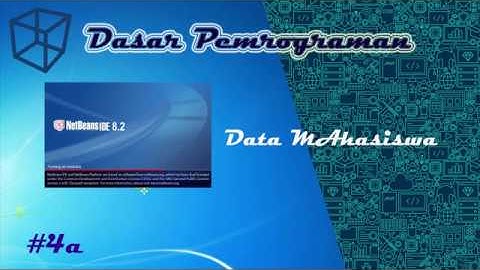 Belajar ngoding java membuat program data mahasiswa