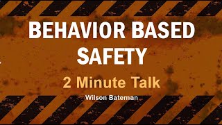 Supervisor Safety  Behavior Based Safety  Safety Contact (HPI)