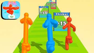 Tall Guys 3D ​- All Levels Gameplay Android,ios (Levels 1-3)