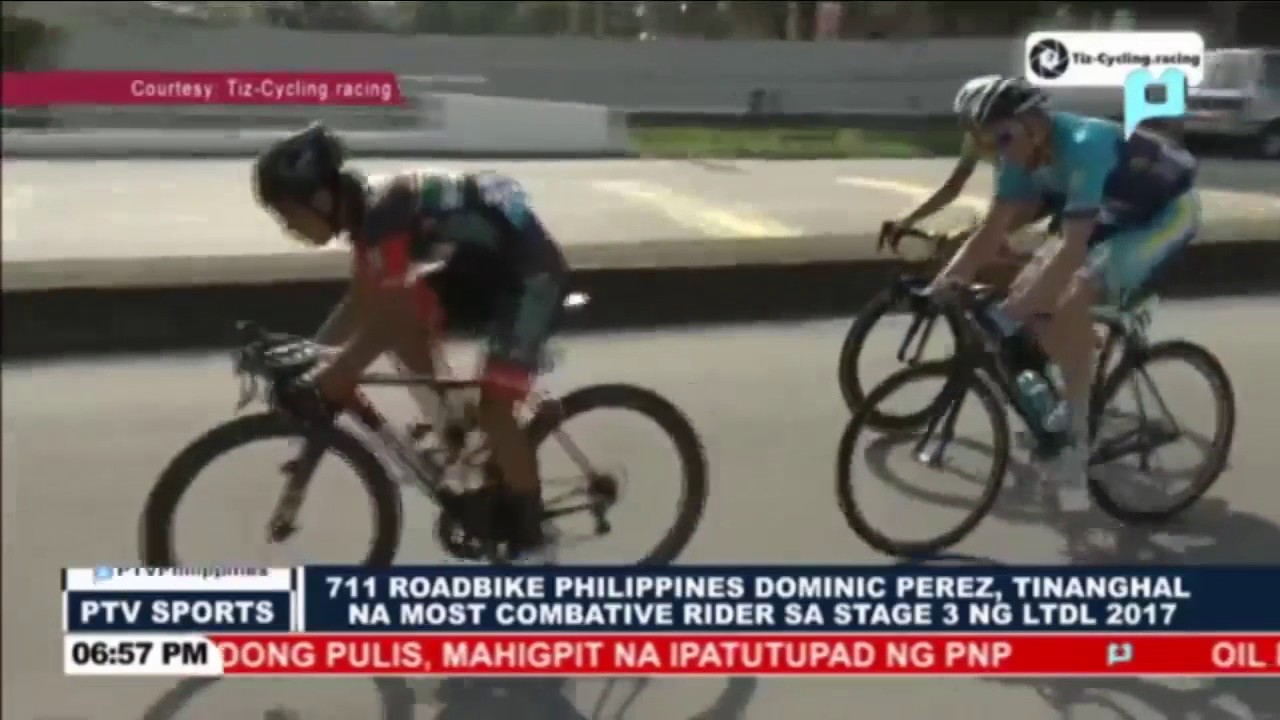 711 Roadbike Philippines Dominic Perez, tinanghal na Most Combative Rider sa Stage 3 ng LTDL 2017