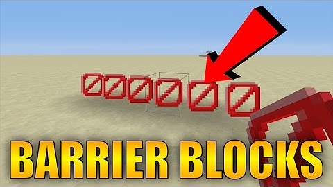 Barrier Blocks In Depth  & How They Work! - Minecraft Xbox 360/One/PS3/PS4/WiiU