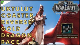 Dragonflight Uktulut Coaster Reverse Gold Dragon Race