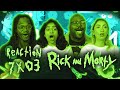 UNITY RETURNS! - Rick and Morty 7x3 Air Force Wong - Group Reaction