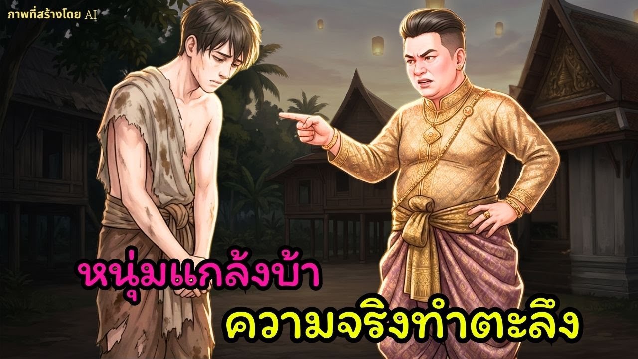 ]หนุ่มแกล้งบ้าเพื่อทดสอบใจคน โดนพ่อตาดูถูก สุดท้ายพลิกชะตาจนทุกคนตะลึง! | [นิทานพื้นบ้านสอนใจ]
