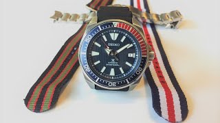 Seiko SRPB53 Samurai Review, With Multiple Straps!