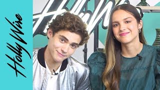 High School Musical: The Musical: The Series Olivia Rodrigo & Joshua Bassett FACE OFF! | Hollywire