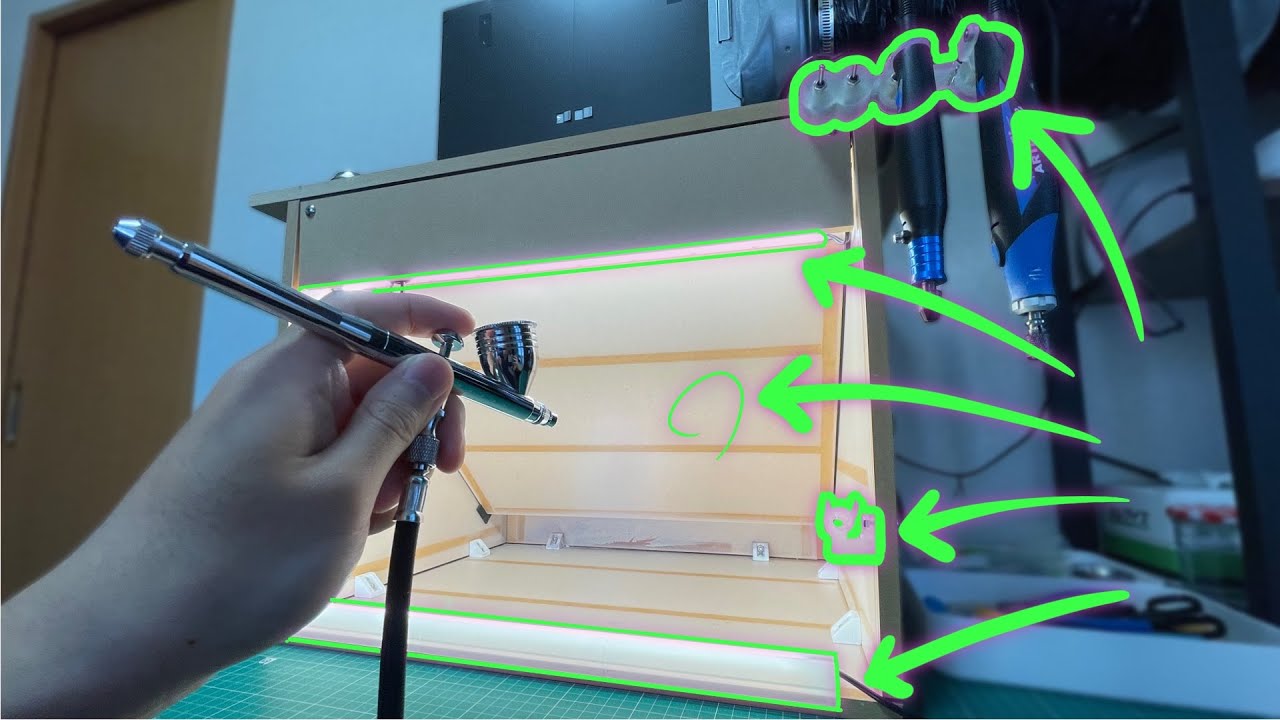 自作塗装ブースの改良アイデア　5選