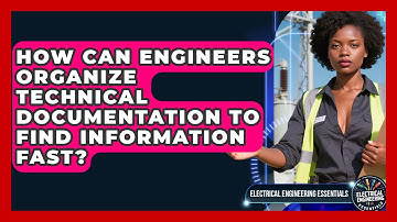 How Can Engineers Organize Technical Documentation To Find Information Fast?