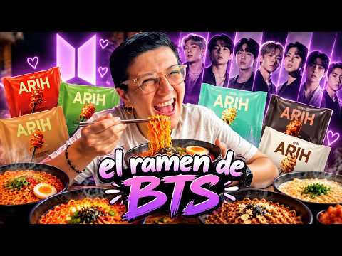 WE TRIED EVERY BTS MEMBER'S RAMEN