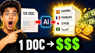 AI Translation Goldmine | Localize US Docs & Earn Globally