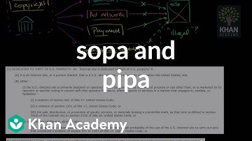 SOPA and PIPA | American civics | US government and civics | Khan Academy
