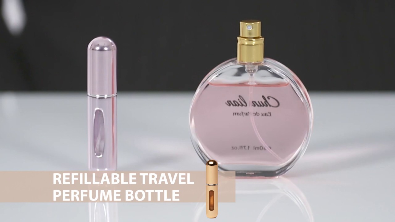 travel perfume refillable bottle