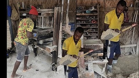 Making Concrete Block Machine Popular Way How To Make It