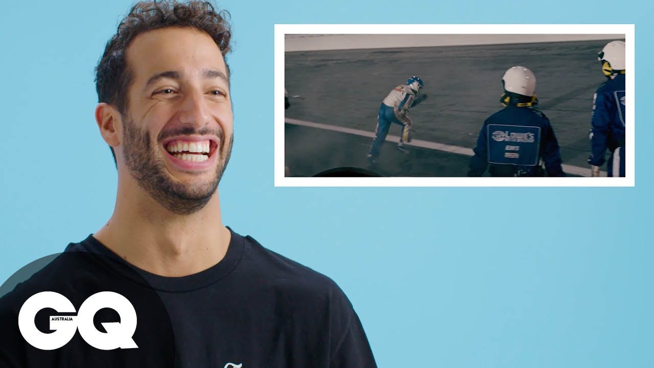 Formula 1 Driver Daniel Ricciardo Breaks Down Racing Movies - YouTube