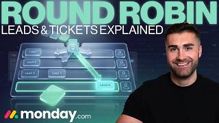 Round Robin (Leads/Tickets) Explained In Monday.com Sales CRM | 2026