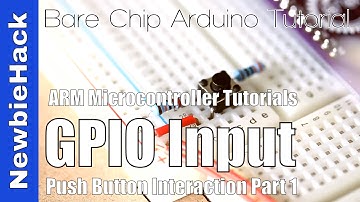 10. How to Create a GPIO Input for ARM MCUs - Tutorial on Push Button Input and LED Output