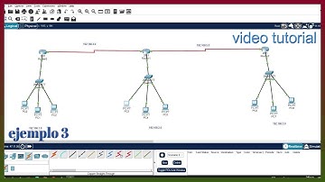 Cisco Packet Tracer – video 3: Enrutamiento Dinámico RIPv2, creación y configuración de una red