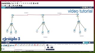 Cisco Packet Tracer – video 3: Enrutamiento Dinámico RIPv2, creación y configuración de una red