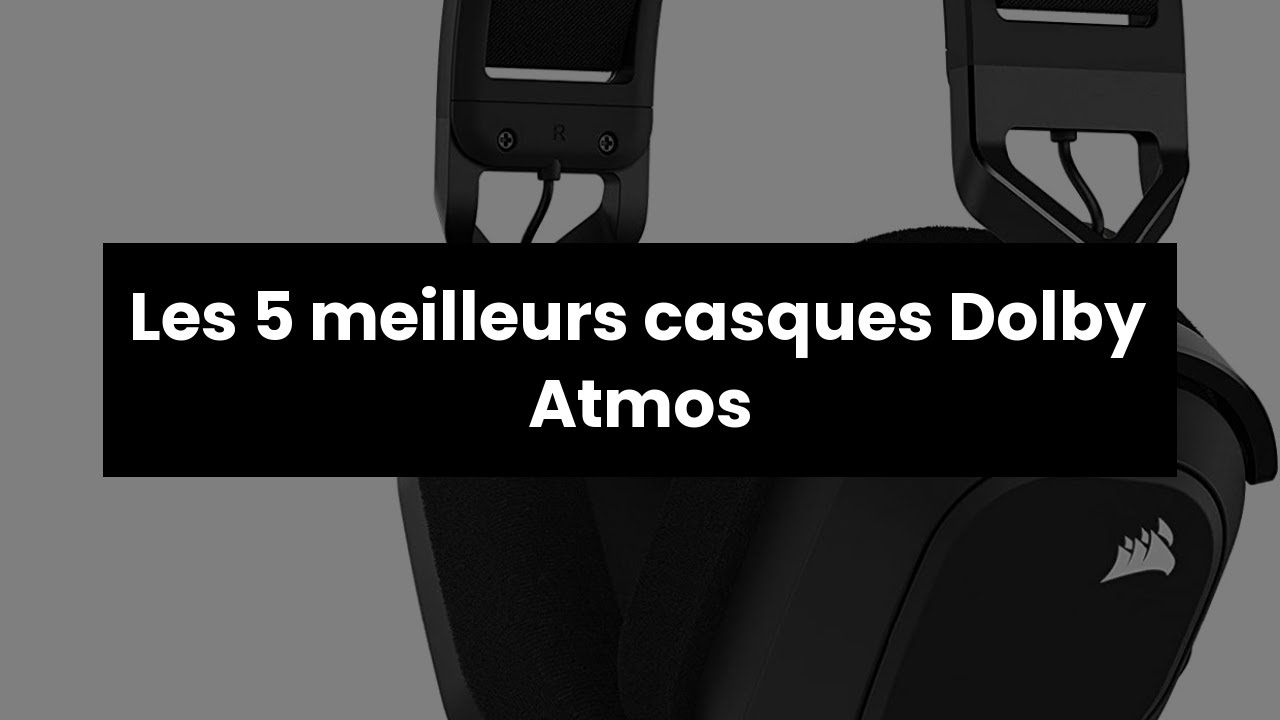 Les casques Gaming RIG intègreront la techno Dolby Atmos