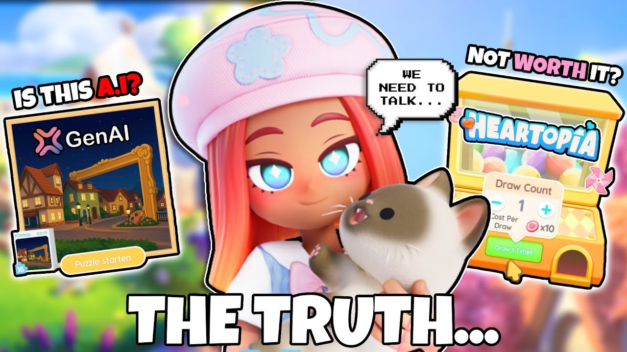Стоит ли играть в эту уютную, но противоречивую игру? | Честный обзор Heartopia + драма с ИИ