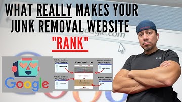 What Make A Junk Removal Really Rank On Google?