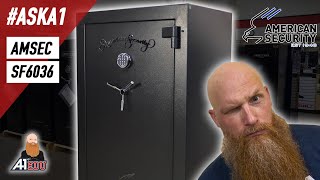 The Best MIDRANGE Gun Safe?? | American Security SF6036 Gun Safe Review