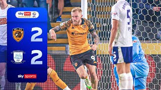 McBurnie scores TWICE for Tigers! 💥| Hull 2-2 Preston | Championship Highlights