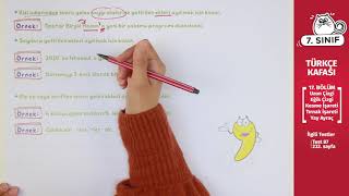 7. Sınıf Türkçe Ders - Uzun Çizgi Eğik Çizgi Kesme İşareti Tırnak İşareti Yay Ayraç