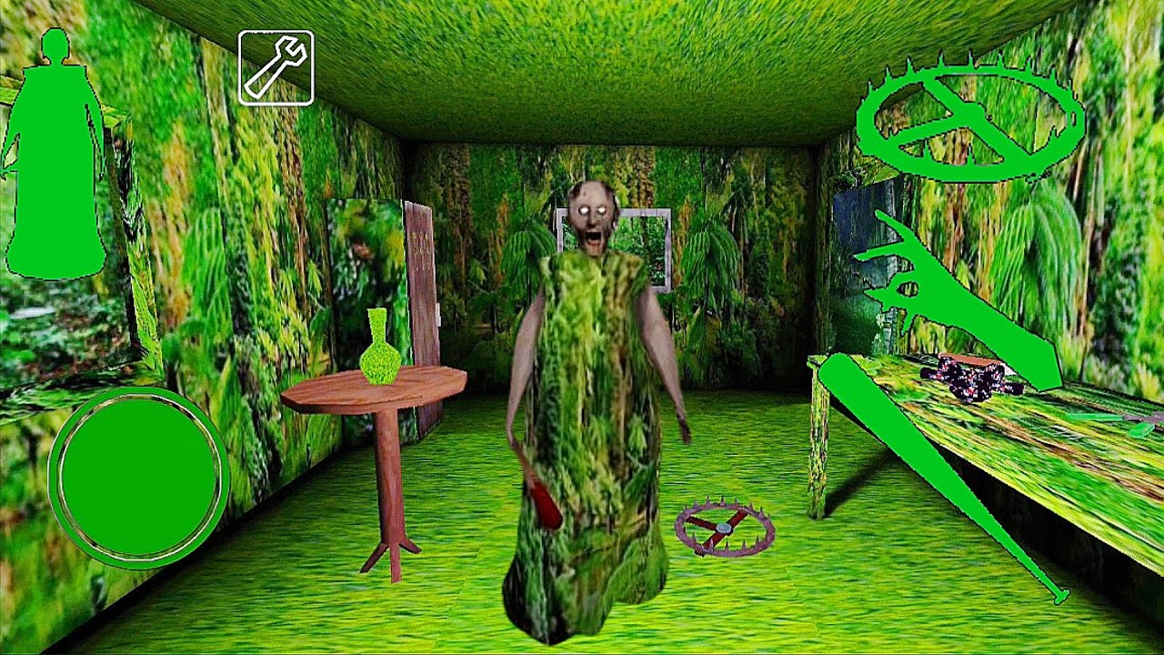 Granny Game Horror Escape Gameplay | Playing As Granny In Jungle Mod #granny 