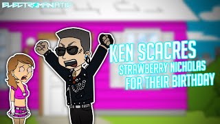 Ken Roar Scares Strawberry Nicholas For Her, Kenny Animate, And Sjtprps Birthdaygrounded Belated