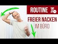 Nie mehr Nackenschmerzen im Büro – Mache diese 10-Minuten Routine!