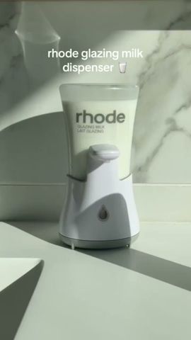 rhode glazing milk dispenser!!! #skincare #beauty #satisfying #rhode #haileybieber