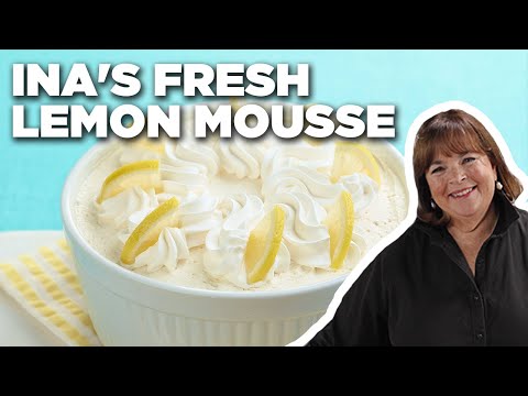 Recipe of the Day: Ina's Fresh Lemon Mousse | Food Network