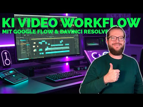 KI-Kochshow in Minuten: Google FLOW Workflow & DaVinci Resolve Edit
