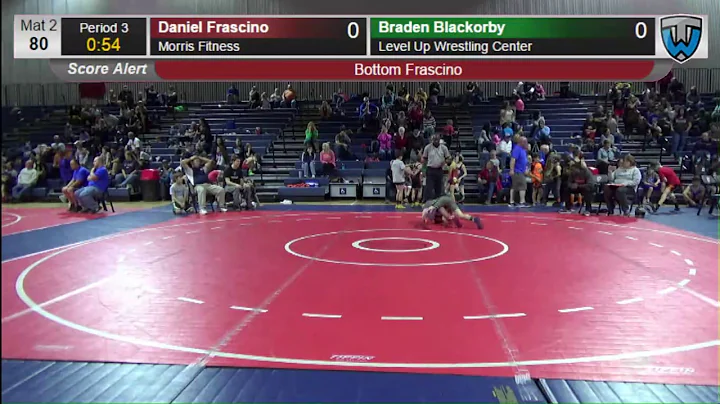 80 Braden Blackorby Level Up Wrestling Center vs D...