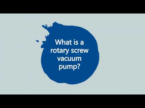 How to Use a Rotary Screw Vacuum Pump
