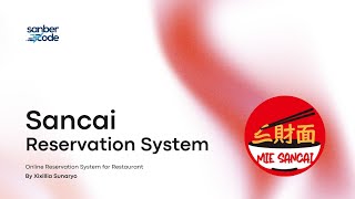 Final Project Golang Sanbercode Batch 74 : Sancai Reservation System