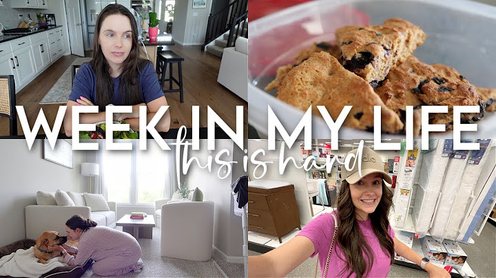 WEEK IN MY LIFE: this is hard, productivity chat, baking experiment, exposing my past self + MORE!
