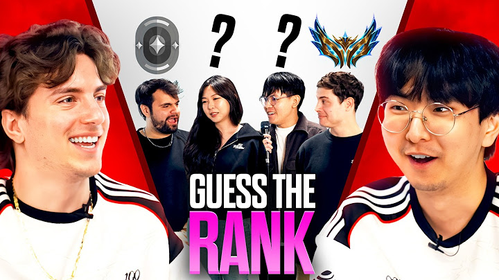 Guess The Rank - Valorant & League of Legends Edition