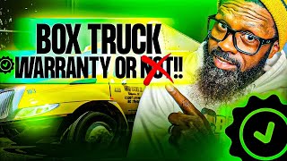 Are Box Truck Extended Warranties a waste of money?