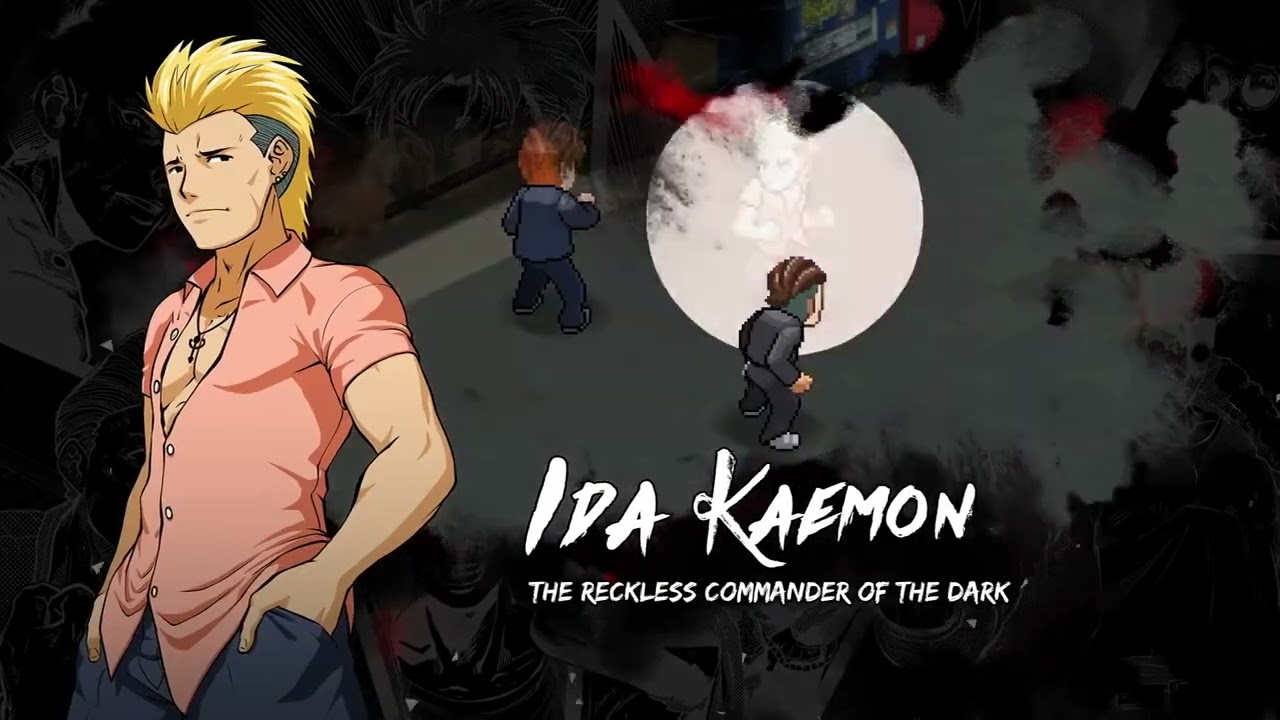 Banchou Tactics Trailer Japanese delinquent high school strategy RPG