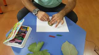Yaprak Boyama Sanat Etkinliği | Kilimli Anaokulu