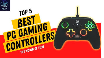 Top 5  BEST PC Gaming Controllers 2022 |  Best Controller for PC