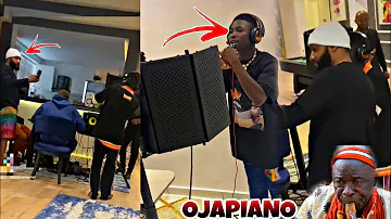 Kcee Ojapiano Behind The Scenes Video And The Story Of the Little Boy Who Blew The Flute.