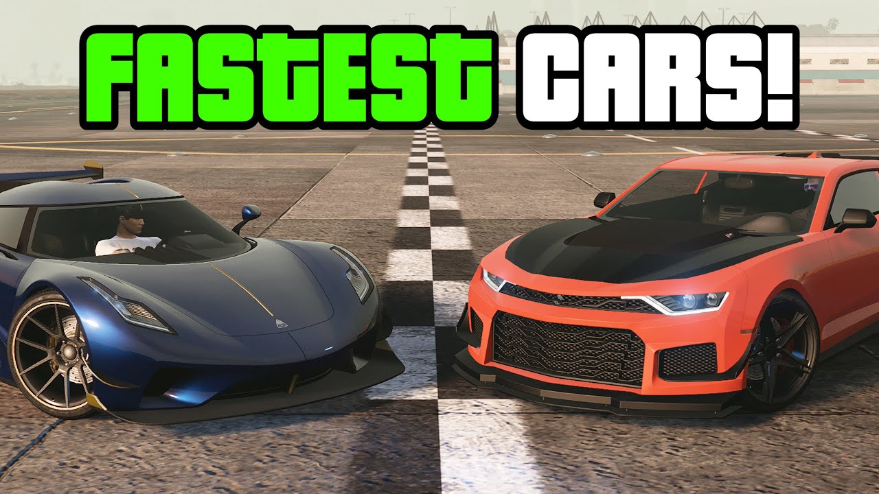 Gta 5 Top 10 Fastest Cars For Top Speed In 2023 Youtube