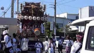 20140913 14 1142やわたんまち2日目神明町の山車朝の腹ごしらえ
